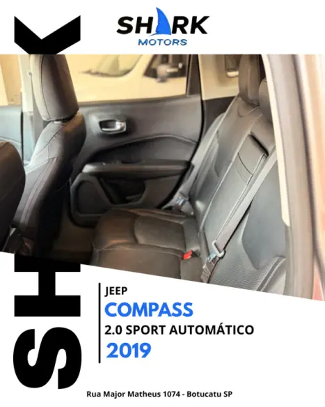 JEEP Compass 2.0 16V 4P FLEX SPORT AUTOM�TICO, Foto 13
