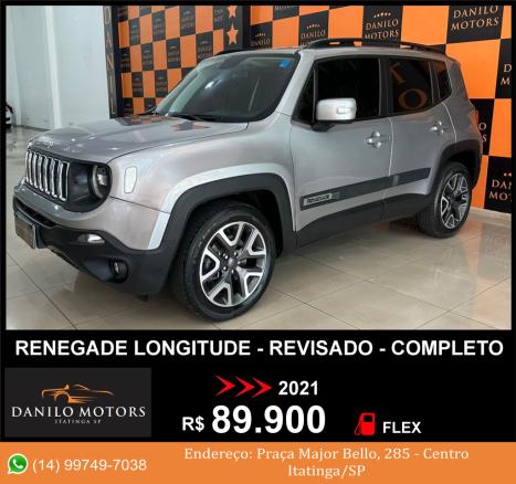 JEEP Renegade 1.8 16V 4P FLEX LONGITUDE AUTOM�TICO, Foto 1