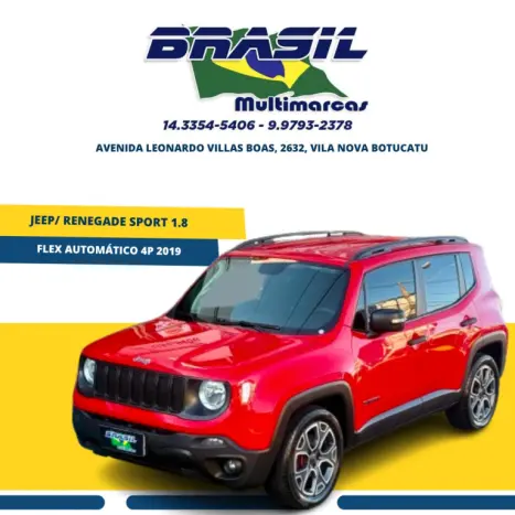 JEEP Renegade 1.8 16V 4P FLEX SPORT AUTOM�TICO, Foto 1