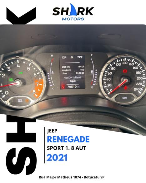 JEEP Renegade 1.8 16V 4P FLEX SPORT AUTOM�TICO, Foto 7