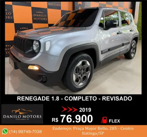 JEEP Renegade 1.8 16V 4P FLEX AUTOMÁTICO, Foto 1