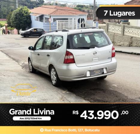 NISSAN Grand Livina 1.8 16V 4P FLEX S, Foto 4