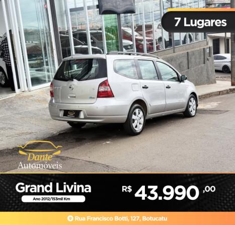 NISSAN Grand Livina 1.8 16V 4P FLEX S, Foto 5