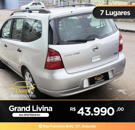 NISSAN Grand Livina 1.8 16V 4P FLEX S, Foto 6