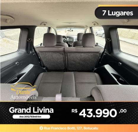 NISSAN Grand Livina 1.8 16V 4P FLEX S, Foto 17