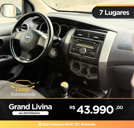 NISSAN Grand Livina 1.8 16V 4P FLEX S, Foto 10
