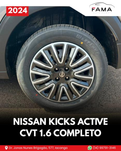NISSAN Kicks 1.6 16V 4P FLEX ACTIVE X-TRONIC AUTOM�TICO CVT, Foto 7