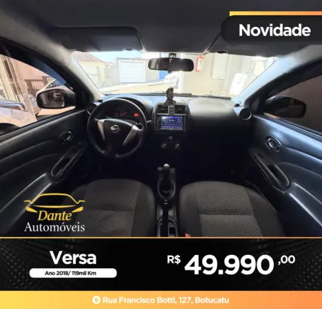 NISSAN Versa Sedan 1.0 4P FLEX, Foto 12