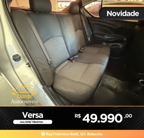 NISSAN Versa Sedan 1.0 4P FLEX, Foto 14
