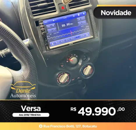 NISSAN Versa Sedan 1.0 4P FLEX, Foto 16