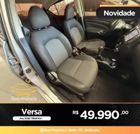 NISSAN Versa Sedan 1.0 4P FLEX, Foto 17