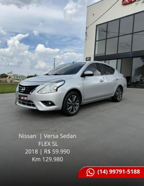 NISSAN Versa Sedan 1.6 16V 4P FLEX SL, Foto 1