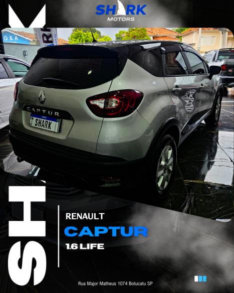 RENAULT Captur 1.6 16V 4P FLEX SCE LIFE X-TRONIC CVT, Foto 3 RENAULT Captur 1.6 16V 4P FLEX SCE LIFE X-TRONIC CVT, Foto 3