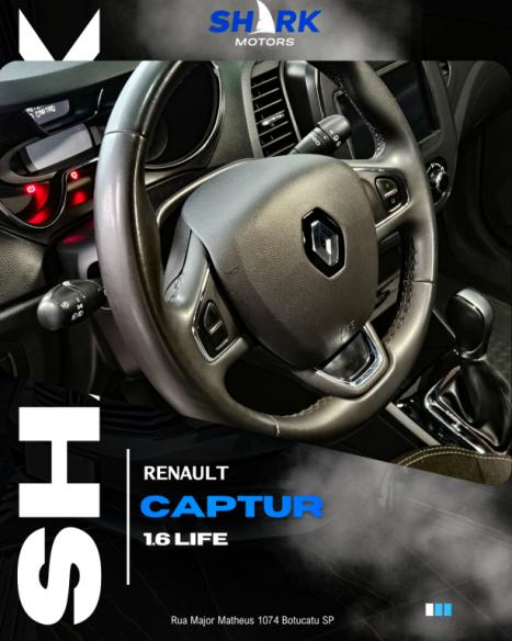 RENAULT Captur 1.6 16V 4P FLEX SCE LIFE X-TRONIC CVT, Foto 4 RENAULT Captur 1.6 16V 4P FLEX SCE LIFE X-TRONIC CVT, Foto 4