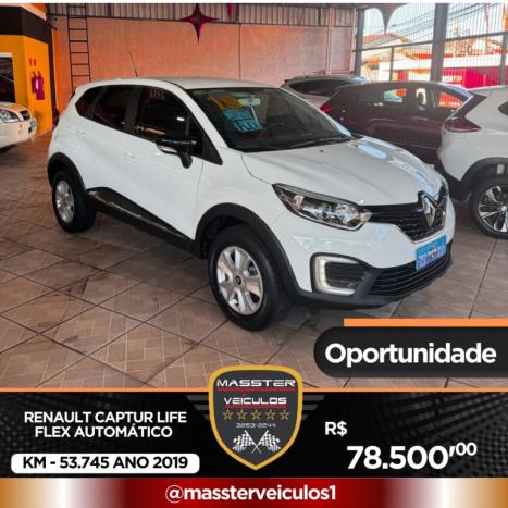 RENAULT Captur 1.6 16V 4P FLEX SCE LIFE X-TRONIC CVT, Foto 1