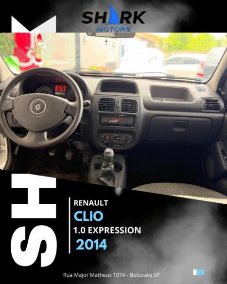 RENAULT Clio Hatch 1.0 16V 4P FLEX EXPRESSION, Foto 10