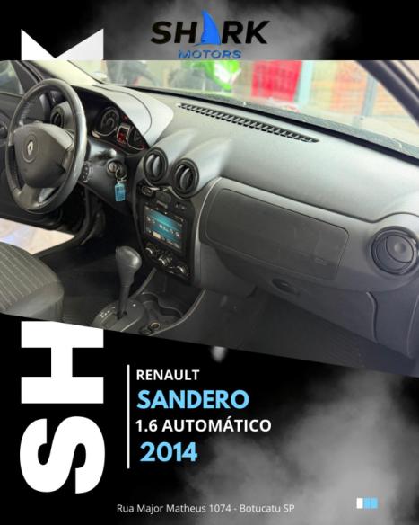RENAULT Sandero 1.6 4P FLEX EXPRESSION AUTOM�TICO, Foto 14