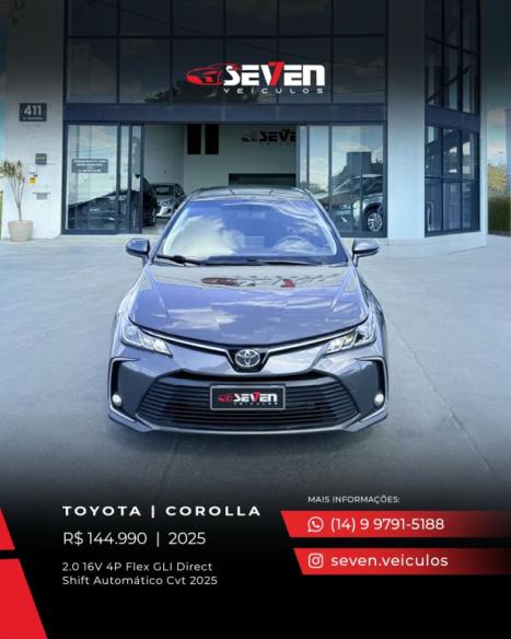 TOYOTA Corolla 2.0 16V 4P FLEX GLI DIRECT SHIFT AUTOM�TICO CVT, Foto 1