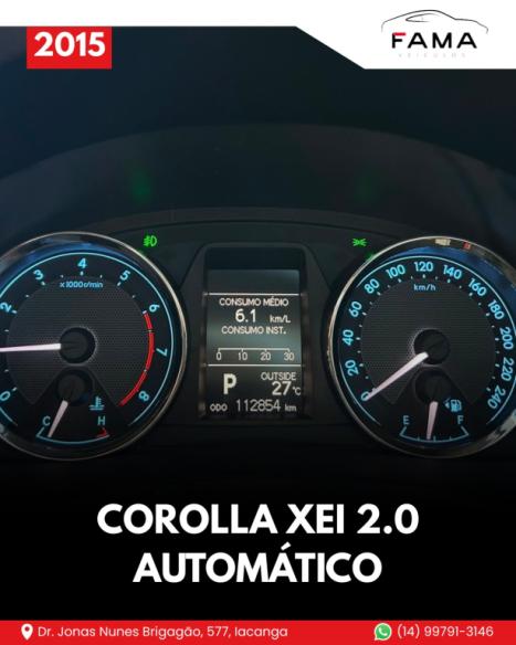 TOYOTA Corolla 2.0 16V 4P XEI FLEX AUTOM�TICO, Foto 3