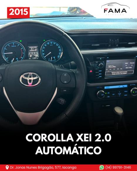 TOYOTA Corolla 2.0 16V 4P XEI FLEX AUTOM�TICO, Foto 6