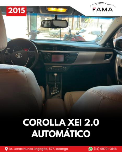 TOYOTA Corolla 2.0 16V 4P XEI FLEX AUTOM�TICO, Foto 7