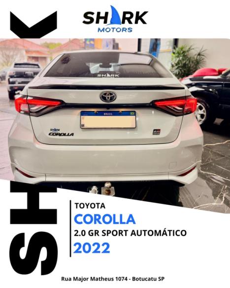 TOYOTA Corolla 2.0 16V 4P VVT-IE FLEX GR-S DIRECT SHIFT AUTOMÁTICO CVT, Foto 3