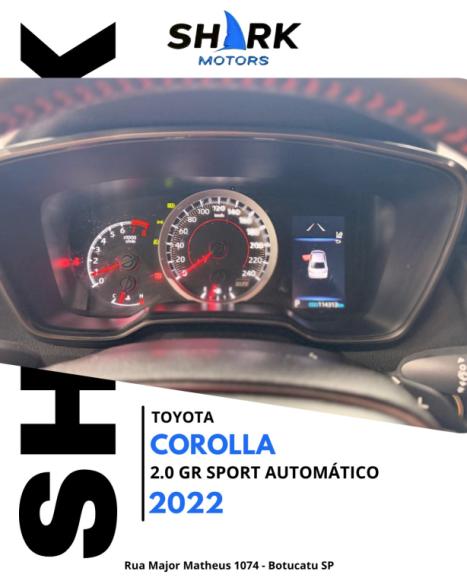 TOYOTA Corolla 2.0 16V 4P VVT-IE FLEX GR-S DIRECT SHIFT AUTOMÁTICO CVT, Foto 7
