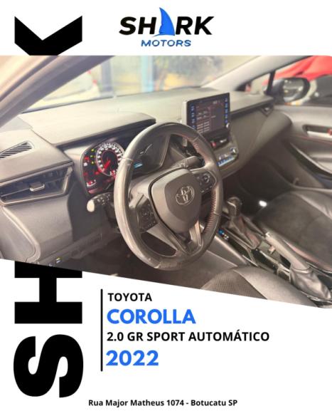 TOYOTA Corolla 2.0 16V 4P VVT-IE FLEX GR-S DIRECT SHIFT AUTOMÁTICO CVT, Foto 8