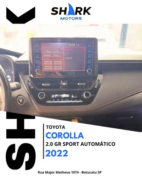 TOYOTA Corolla 2.0 16V 4P VVT-IE FLEX GR-S DIRECT SHIFT AUTOMÁTICO CVT, Foto 11