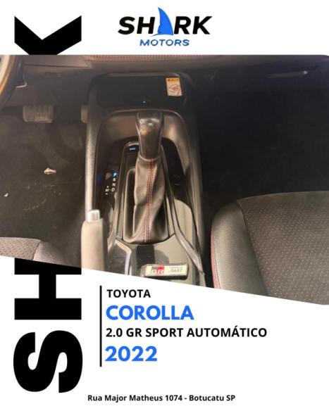 TOYOTA Corolla 2.0 16V 4P VVT-IE FLEX GR-S DIRECT SHIFT AUTOMÁTICO CVT, Foto 12