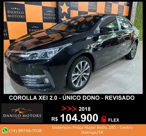 TOYOTA Corolla 2.0 16V 4P XEI FLEX AUTOMÁTICO, Foto 1