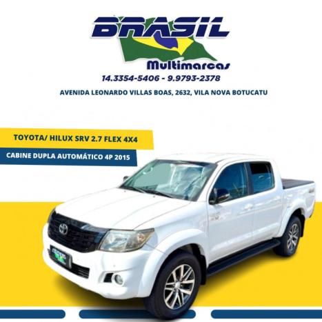 TOYOTA Hilux Caminhonete 2.7 16V 4P SRV FLEX 4X4  CABINE DUPLA AUTOMTICO, Foto 1