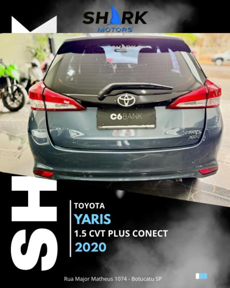 TOYOTA Yaris Hatch 1.5 16V 4P FLEX XL PLUS CONNECT MULTIDRIVE AUTOM�TICO CVT, Foto 3