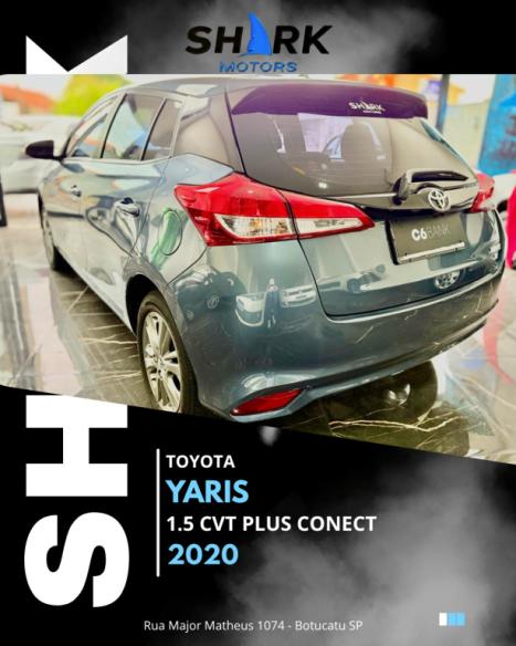 TOYOTA Yaris Hatch 1.5 16V 4P FLEX XL PLUS CONNECT MULTIDRIVE AUTOM�TICO CVT, Foto 4