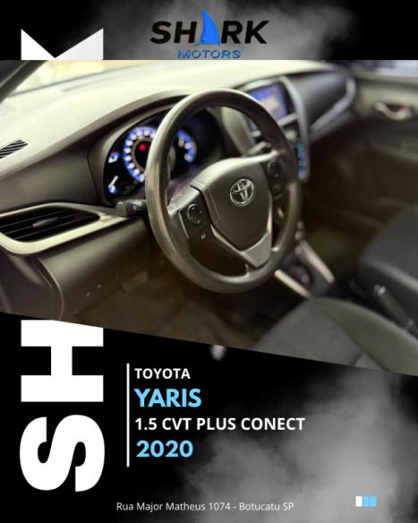 TOYOTA Yaris Hatch 1.5 16V 4P FLEX XL PLUS CONNECT MULTIDRIVE AUTOM�TICO CVT, Foto 7