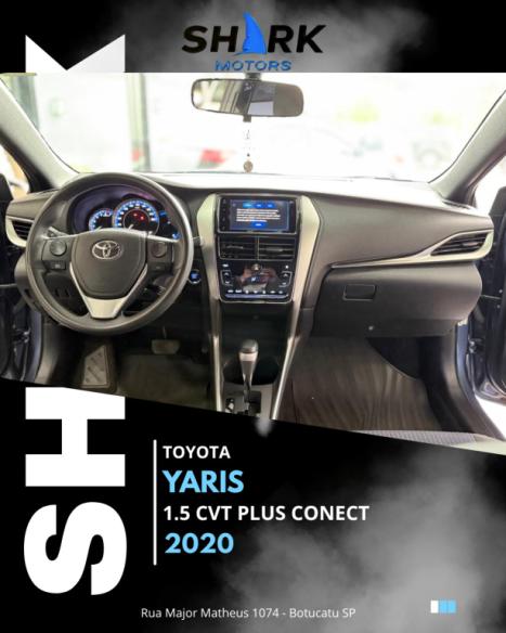 TOYOTA Yaris Hatch 1.5 16V 4P FLEX XL PLUS CONNECT MULTIDRIVE AUTOM�TICO CVT, Foto 9
