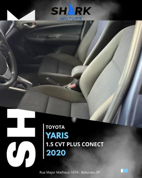 TOYOTA Yaris Hatch 1.5 16V 4P FLEX XL PLUS CONNECT MULTIDRIVE AUTOM�TICO CVT, Foto 10