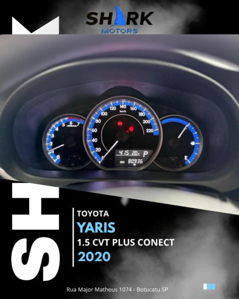 TOYOTA Yaris Hatch 1.5 16V 4P FLEX XL PLUS CONNECT MULTIDRIVE AUTOM�TICO CVT, Foto 12