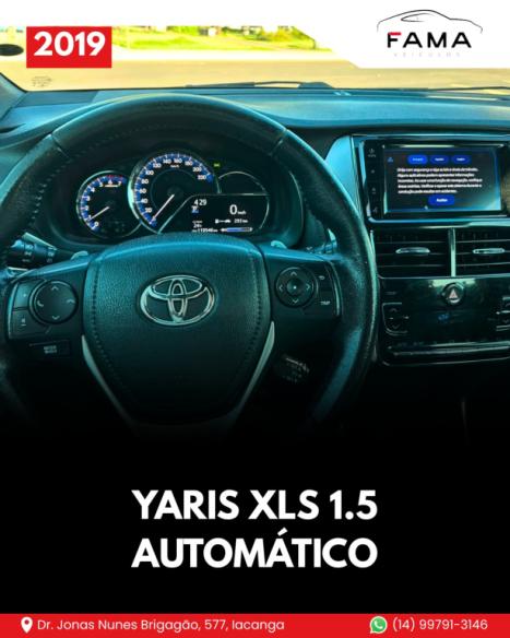TOYOTA Yaris Hatch 1.5 16V 4P FLEX XLS CONNECT MULTIDRIVE AUTOM�TICO CVT, Foto 6