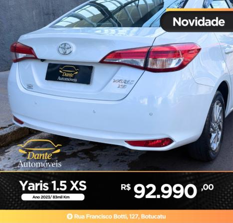 TOYOTA Yaris Sedan 1.5 16V 4P FLEX XS MULTIDRIVE AUTOM�TICO CVT, Foto 4