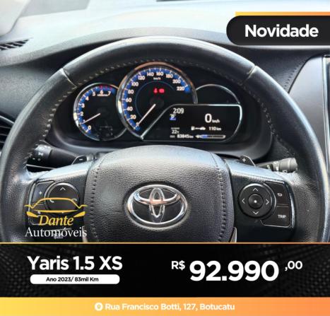 TOYOTA Yaris Sedan 1.5 16V 4P FLEX XS MULTIDRIVE AUTOM�TICO CVT, Foto 11
