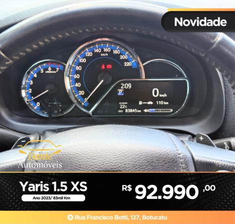 TOYOTA Yaris Sedan 1.5 16V 4P FLEX XS MULTIDRIVE AUTOM�TICO CVT, Foto 12