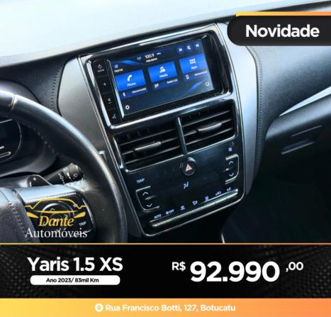 TOYOTA Yaris Sedan 1.5 16V 4P FLEX XS MULTIDRIVE AUTOM�TICO CVT, Foto 15