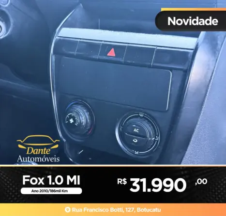 VOLKSWAGEN Fox 1.0 4P FLEX, Foto 10
