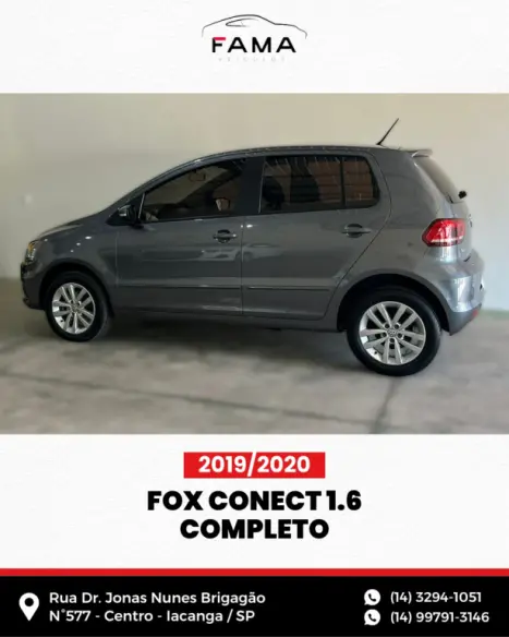 VOLKSWAGEN Fox 1.6 4P CONNECT FLEX, Foto 9 VOLKSWAGEN Fox 1.6 4P CONNECT FLEX, Foto 9