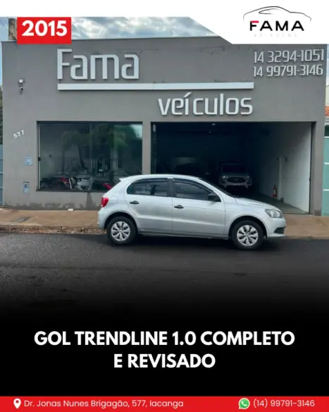 VOLKSWAGEN Gol 1.0 4P TRENDLINE FLEX, Foto 17