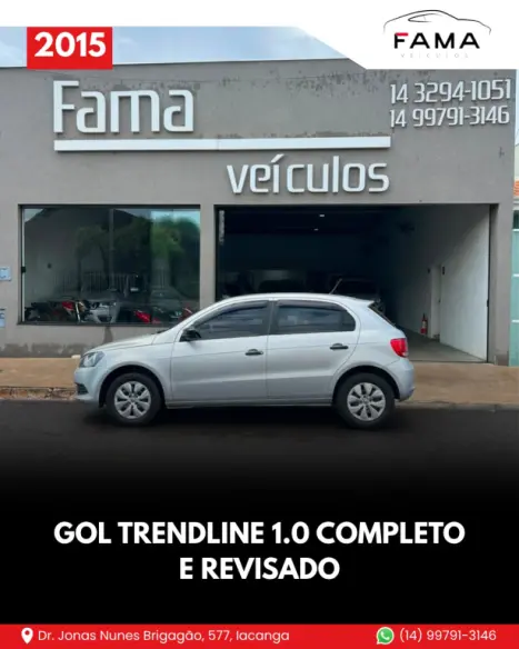 VOLKSWAGEN Gol 1.0 4P TRENDLINE FLEX, Foto 18