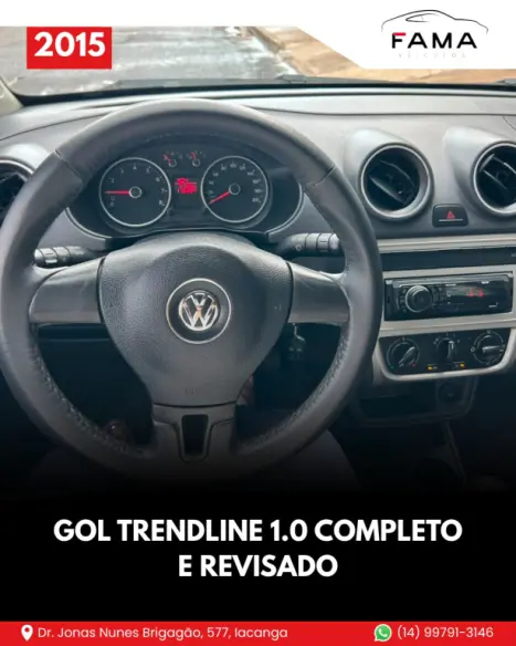 VOLKSWAGEN Gol 1.0 4P TRENDLINE FLEX, Foto 22