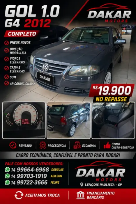 VOLKSWAGEN Gol 1.0 G4 FLEX, Foto 1