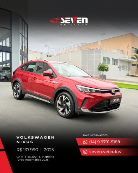 VOLKSWAGEN Nivus 1.0 4P FLEX 200 TSI HIGHLINE TURBO AUTOM�TICO, Foto 4